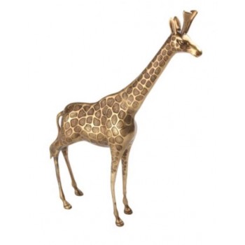  Zoologique giraffe brass