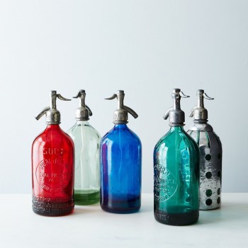 Assorted Graphic Seltzer Bottle 1950'S