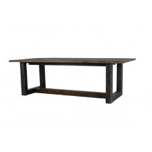 Edged dining table