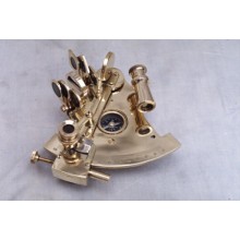 Brass Nautical Sextant 4 Inch Antique Finish